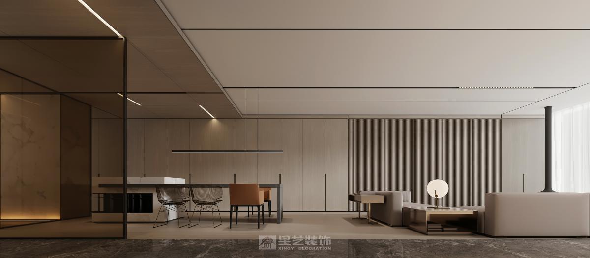 極簡風(fēng)大平層